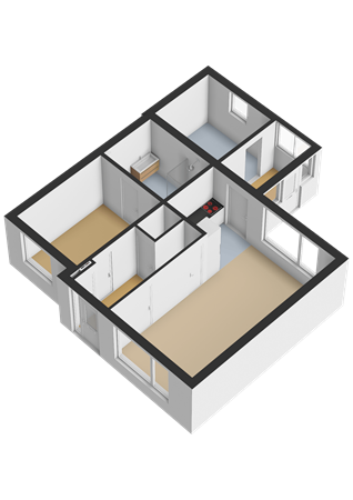 Floorplan - Voor Anker 15, 3752 BT Bunschoten-Spakenburg